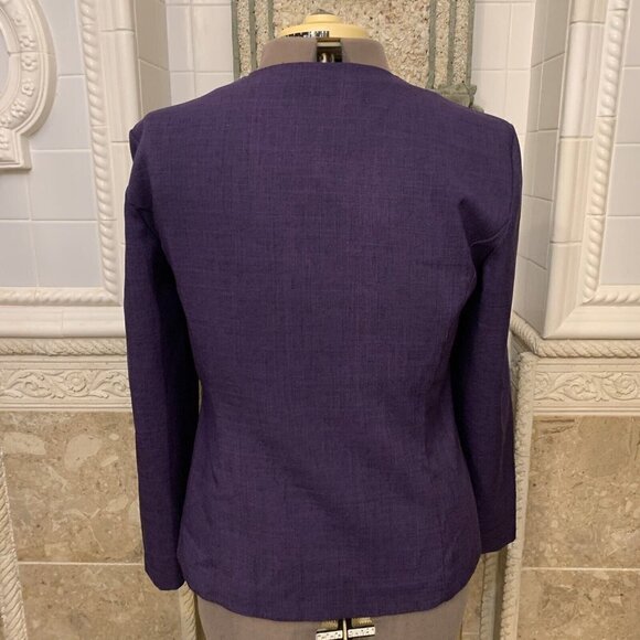 Sag Harbor. Sz 12. Embroidered Long Sleeve Light Weight Blouse or Jacket. B56 - Picture 4 of 4